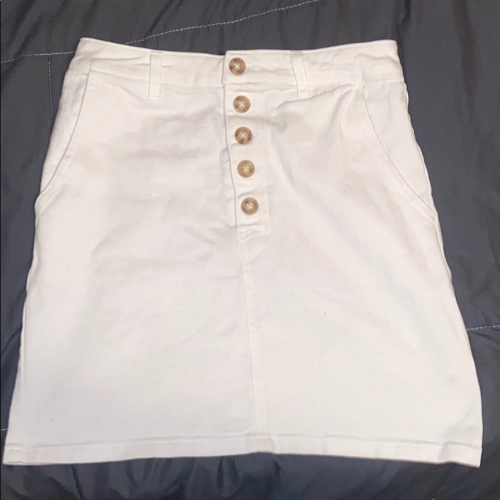 White skirt